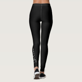 Legging "Je t'aime" é francês para "Eu te amo" Elegante