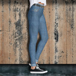 Legging Jeans falsos<br><div class="desc">Para quando você quer vestir jeans, mas não quer realmente vestir jeans.</div>