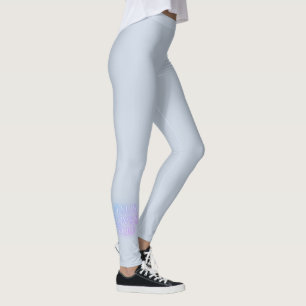 Legging Jesus Ama o Design de Tipografia Cristã