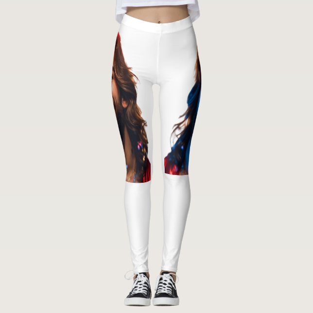 Legging Jesus Retrato Celestial (Frente)