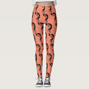 Legging Jogador de flauta Thunder_Cove de Kokopelli