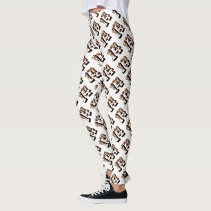 Legging Jogadores de basquete Número 14 Logotipo de Imagem