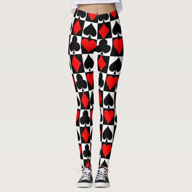 Legging Jogando cartas (Frente)