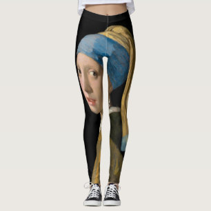 Legging Johannes Vermeer - Rapariga com um Ouriço de Pérol