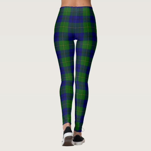 Legging Johnstone tartan Blue xadrez (Verso)