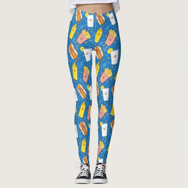 Legging JollyKins Hot Dog Combo Refeição (Frente)