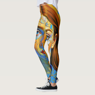Legging “Kaela” - Padrão de um Passado