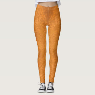 Legging Kaleidoscópio Laranja Queimado