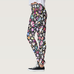 Legging Kawaii Decora Menhera, Kittens e Japoneses