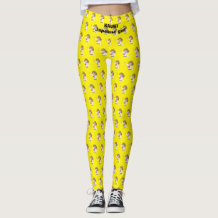 Legging KAWAII, menina japonesa