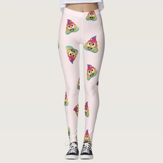 Emoji Rainbow Leggings