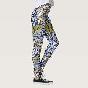 Legging Kennet por William Morris, Arte Têxtil Vintage
