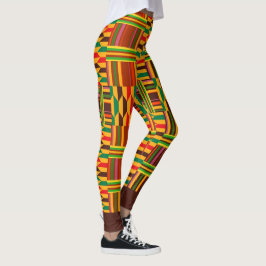 Legging Kente colorido