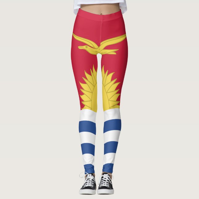 Legging Kiribati Flag Emblem (Frente)