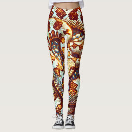Legging Klapperschlangen Outfit