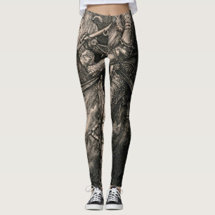 Legging Knight Death e o Diabo Albrecht Durer