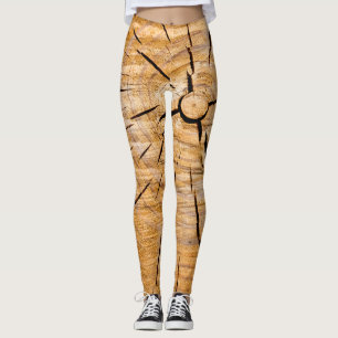Legging Knotty Wood Slice da Vida