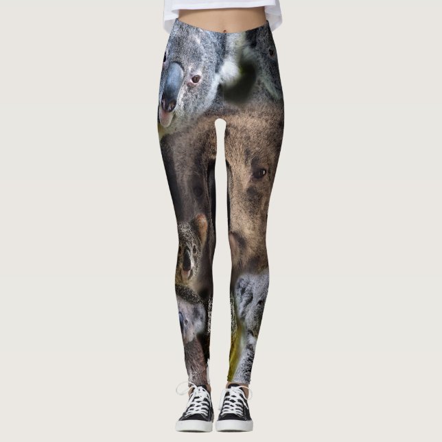Legging Koalas felizes (Frente)