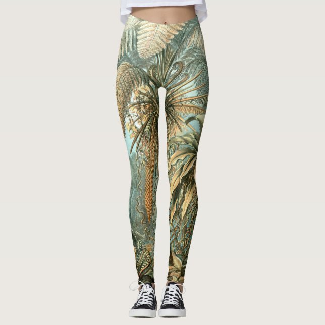 Legging Kunstformen der Nature, Filicinae - Ernst Haeckel (Frente)