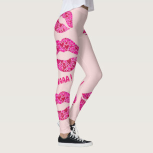 Legging Lábios adoráveis 01 MWAAA!