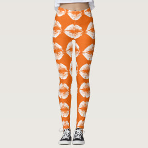 Legging Lábios brancos nº 23