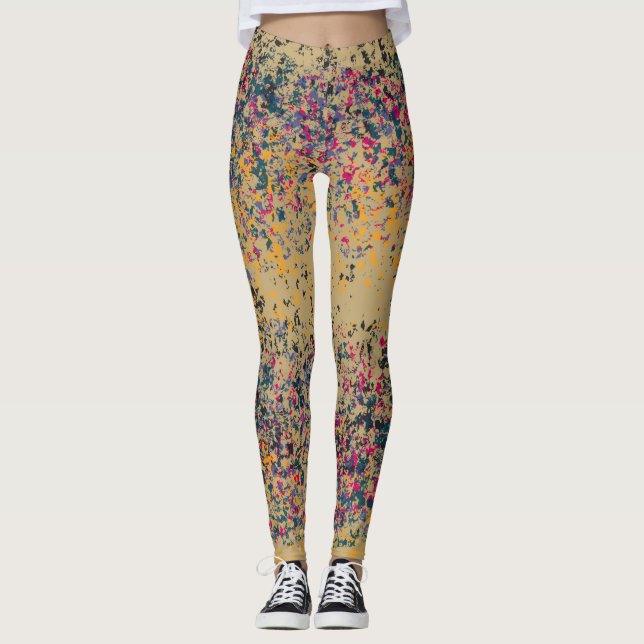 Legging Lábios Coloridos Retrô #2 (Frente)