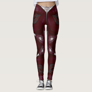 Legging Lábios Flor Prem Mandal