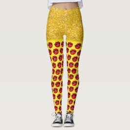 Legging LÁBIOS Pop de moda