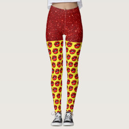 Legging LÁBIOS Pop de moda