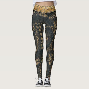 Legging Lace d'Elegance Preto