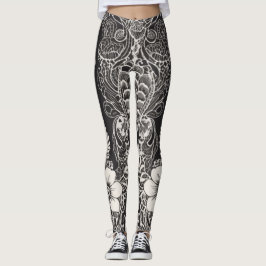 Legging Lace Floral Harmony