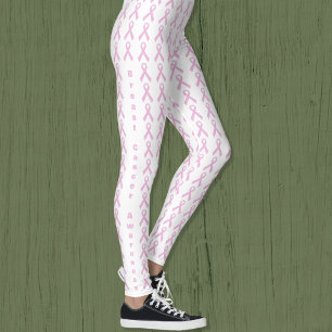 Legging Laço de Conscientização Rosa