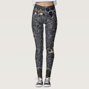 LEGGING LAÇO PRETO ANTICO COM BORRACHAS DE BORRACHA