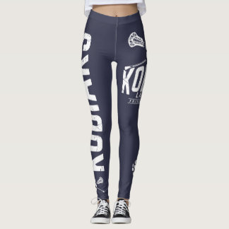 Legging Lacrosse do Kodiak - caneleiras azuis