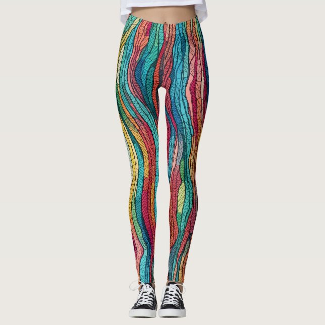 Legging Lado do Mosaico (Frente)