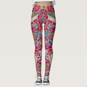 Legging Ladrão de Morango, William Morris