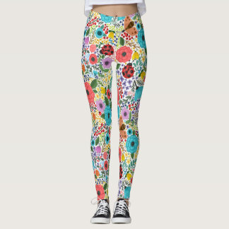 Legging Lady Bugs e Flores