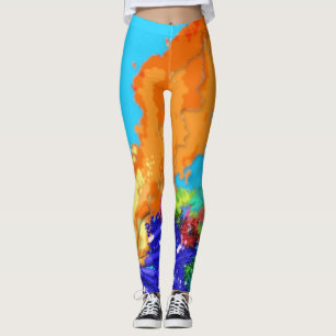 Legging Lag B'Omer ל״ג בעומ gráfico de fogueira moderna 