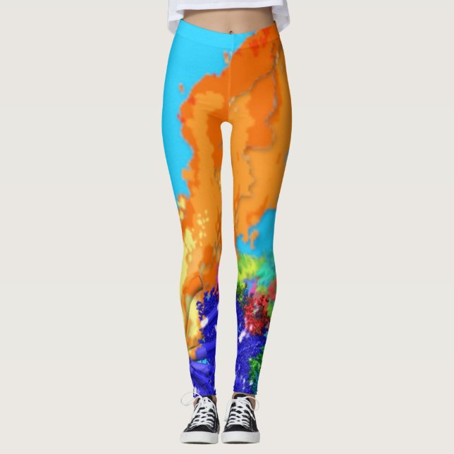 Legging Lag B'Omer ל ״ ג ב ע ו מ fogueira (Frente)