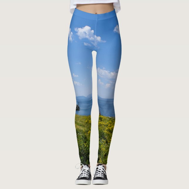Legging Lago bonito Yellowstone (Frente)