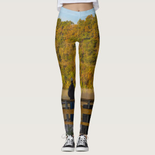 Legging Lago de Pesca do Outono Springfield
