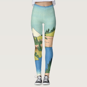 Legging Lago Hokusai Hakone na província de Sagami