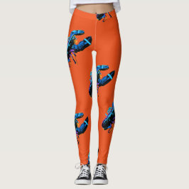 Legging Lagosta azul de Maine