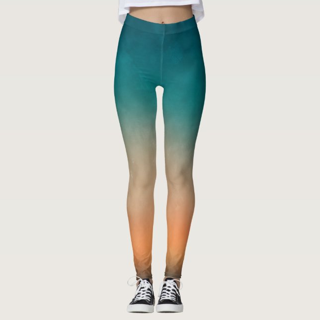 Legging Laranja Colorida legalGrunge (Frente)