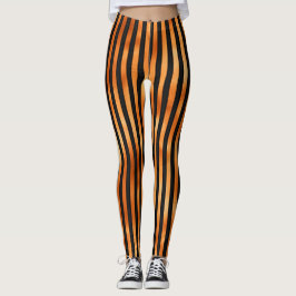 Legging Laranja De Cobre Preto E Ximerso, Estimulado