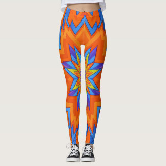 Legging Laranja Elétrica