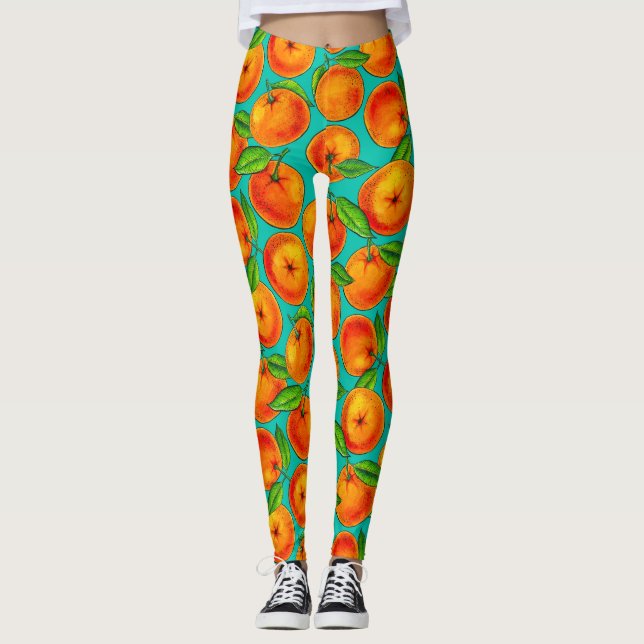 Legging Laranjas (Frente)