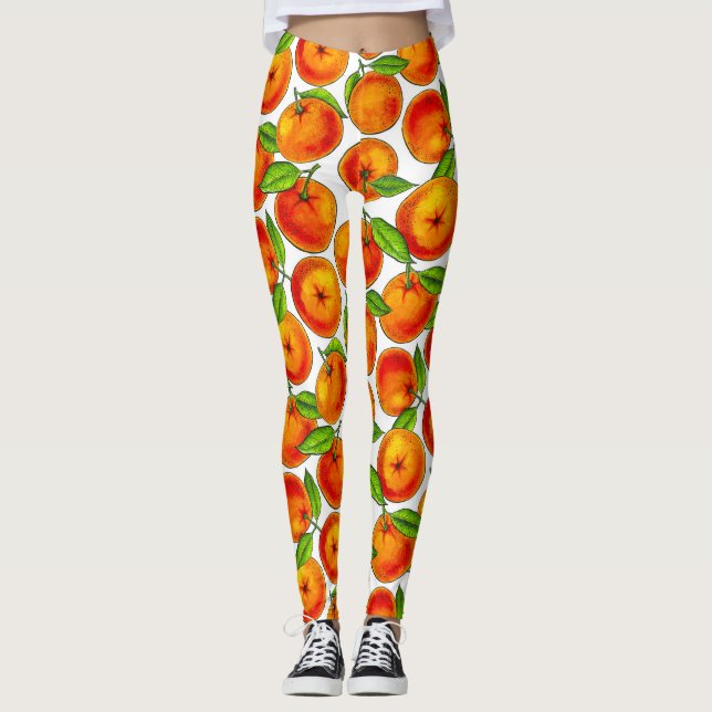 Legging Laranjas (Frente)