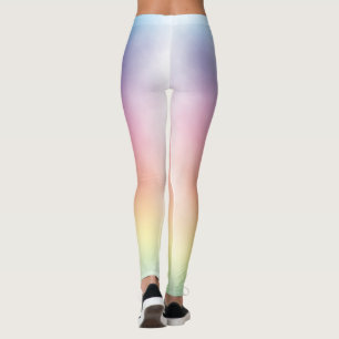 Legging Lava-arco-íris desbotada