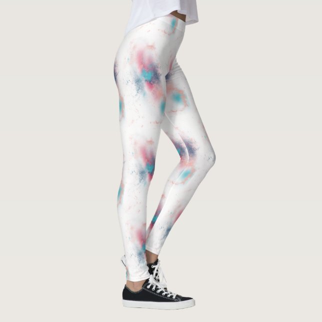 Legging lavagem da nuvem de firehai diy (Direita)